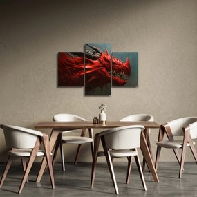 Obraz - Drak (90x60 cm)