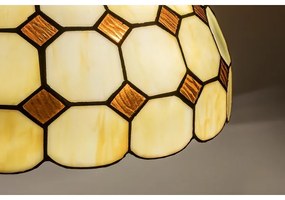 Brilagi - Tiffany vitrážový luster na reťazi DORAN 2xE27/60W/230V