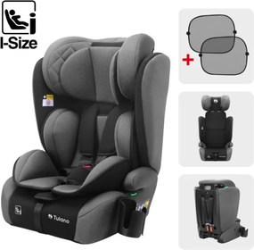 Autosedačka Zooma 25 i‑Size čierna / sivá