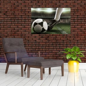 Obraz - Futbalová lopta (90x60 cm)