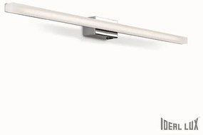 IDEAL LUX Nástenné LED osvetlenie LINE, chrómované