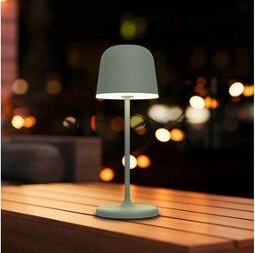 Eglo 901939 - LED stmievateľná vonkajšia nabíjacia stolová lampa MANNERA-S LED/1,8W/5V IP54 zelená