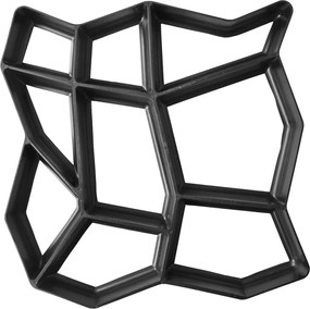 Forma na betónový chodník do záhrady 42 x 42 x 4 cm 2 ks