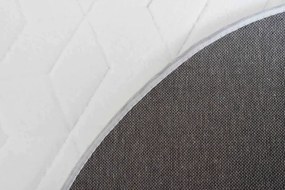 Koberec RABBIT 3D biely kruh