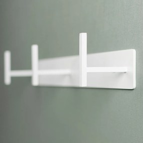 Biely kovový nástenný vešiak Chapman – Spinder Design