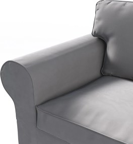 Poťah na sedačku Ektorp (rozkladacia, pre 3 osoby) NOVÝ MODEL 2013 farba produktu sivá látka lesklá, zamatová