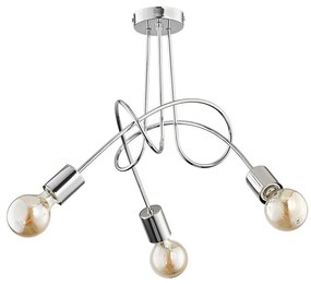 Prisadený luster TANGO 3xE27/15W/230V chróm