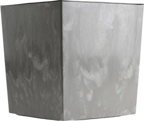Květináč FLORE Beton 41x39,5x39,5 cm šedý