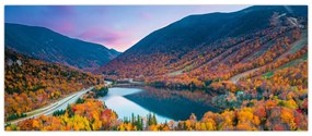 Obraz - White Mountain, New Hampshire, USA (120x50 cm)