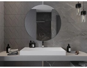 Mexen Alto, okrúhle kúpeľňové zrkadlo 100 cm, 9853-100-100-000-00