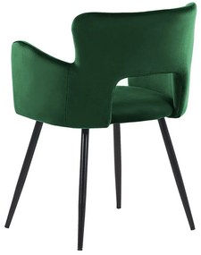 Set 2 ks jedálenských stoličiek Shelba (smaragdová) . Vlastná spoľahlivá doprava až k Vám domov. 1075758
