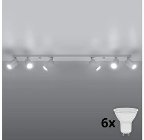 Brilagi Brilagi -  LED Bodové svietidlo ASMUS 6xGU10/7W/230V biela BG0562