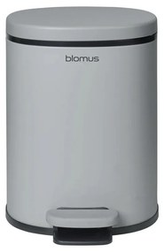 Blomus Odpadkový kôš PARA 5l s pedálom svetlo šedý