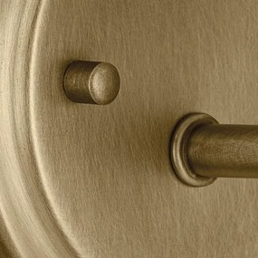 Kichler KL-WINSLOW-1W-NBR - Nástenná lampa WINSLOW 1xE27/60W/230V mosadz