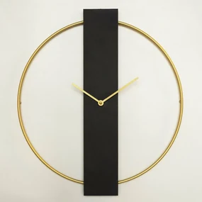 Nástenné hodiny Future APS119, Black, 49 x 54 cm