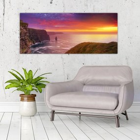 Obraz - Moherské útesy (120x50 cm)