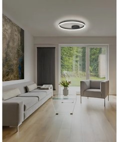 Azzardo AZ4703 - LED Stropné svietidlo HALO LED/55W/230V čierna