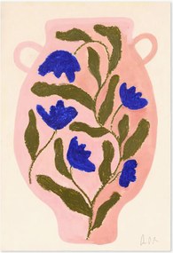 Nástenná dekorácia v ráme Vase No. 01