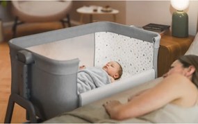 Detská prenosná postieľka 3v1 Dream 50 svetlosivá