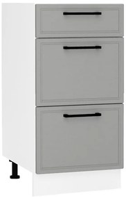 Kuchynská skrinka Emily D40S/3 Dast Grey