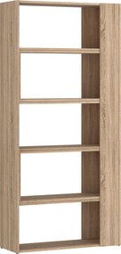 XXXLutz REGÁL, dub sonoma, 82-146/180/35 cm - Regály - 001803081803