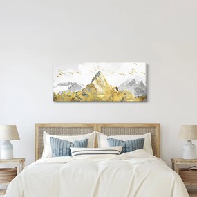 Obraz - Zlatá hora (120x50 cm)