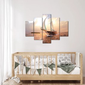 Obraz jachty (150x105 cm)