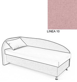 AVA NAVI, ĽAVÁ 90x200 Varianta: LINEA 10