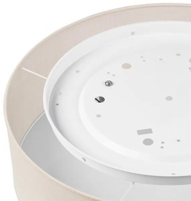 Stropné svietidlo SIRJA 2xE27/60W/230V pr. 45 cm krémová