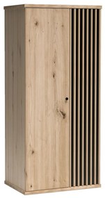 Šatníková skriňa Claudi 01 (dub artisan). Akcia -22%. Vlastná spoľahlivá doprava až k Vám domov. 1055485
