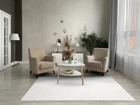 Metrážny koberec Shaggy Dreamland 60 krémový