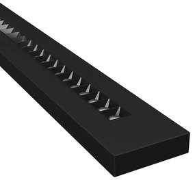 LED stropné/závesné svietidlo PLANK LED/20/30/40W/230V 2700/4000/6000K čierna