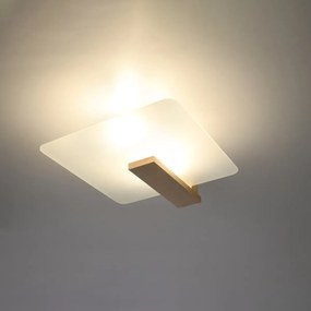 Sollux Lighting Stropné svietidlo LAPPO z prírodného dreva