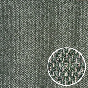 Timzo, Metrážny koberec Rubin 2146 green, na mieru, šíře 4m, zelená, ab (mriežka), chodba / predsieň