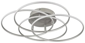 Globo 67355-55N -LED Stropné svietidlo KOMBOS LED/55W/230V pr.51,5 cm matný chróm 67355-55N