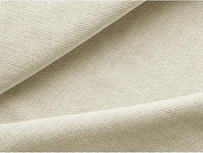 Béžová čalúnená dvojlôžková posteľ s úložným priestorom s roštom 140x200 cm Esala – Makamii