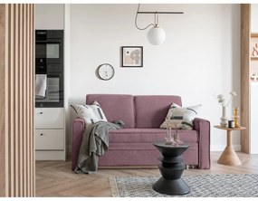 Ružová rozkladacia pohovka 168 cm Lucky Lucy - Miuform