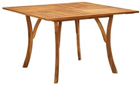 Záhradný stôl 120x120x75 cm masívne akáciové drevo 310622