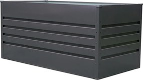 Vyvýšený záhradný záhon BestBerg VZ-1100A / 1100 l / 180 x 90 x 70 cm / šedá