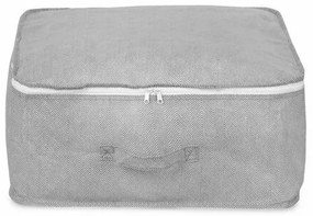 Compactor Textilný úložný box so zipsom Boston, 46 x 46 x 20,5 cm