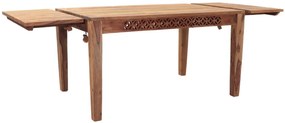 furniture-nabytek.cz - Rozkladací jedálenský stôl pre 6 osôb až 10 osôb z palisandra 140/220x90