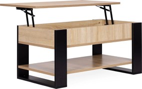 ModernHome Konferenčný stolík so zdvíhacou doskou 90 cm - ModernHome