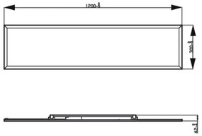 Philips - LED Stmievateľné stropné svietidlo SLIM SCENE SWITCH LED/36W/230V 2700K