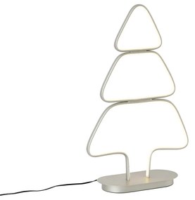Dizajnová stolná lampa oceľ Vianočný stromček vrátane LED IP44 - Arbre