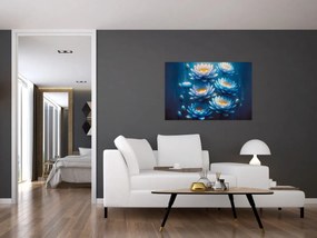 Obraz - Lekná pod hladinou (90x60 cm)