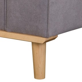 Sivá pohovka 193 cm Beata - Ropez