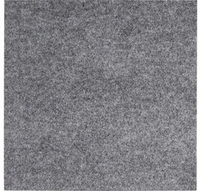 Kobercové štvorce samolepiace sivá 40x40 cm