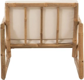 Vonkajšie bambusové kreslo Bambo - 75*75*70 cm
