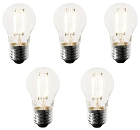 Sada 5 ks Smart E27 stmievateľná v Kelvinovej LED lampe P45 4,5W 470 lm 1800-4000K