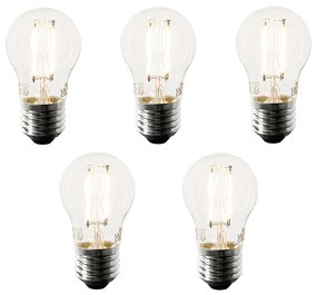 Sada 5 ks Smart E27 stmievateľná v Kelvinovej LED lampe P45 4,5W 470 lm 1800-4000K